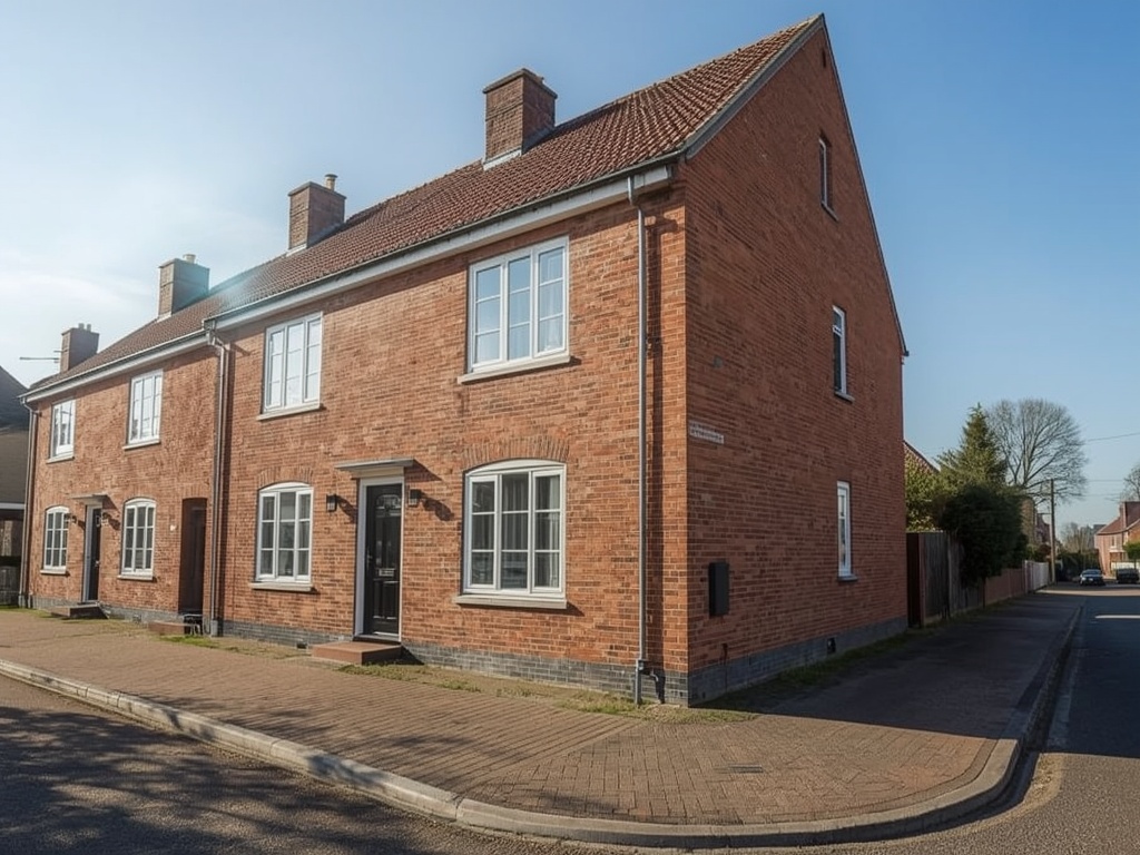 foto van ouderwetse huizen
