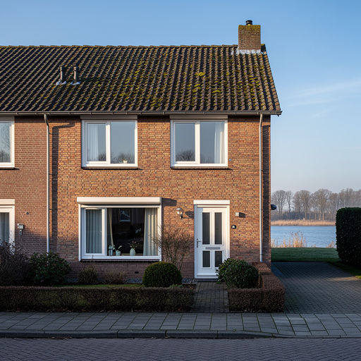 foto van ouderwetse huizen