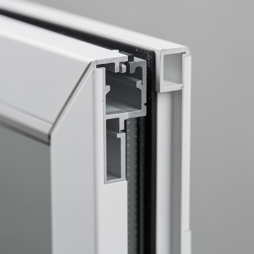 Close-up van wit kunststof kozijn met ventilatierooster in Rheden