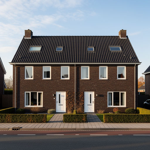 foto van ouderwetse huizen