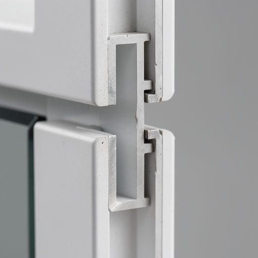 Close-up van wit kunststof kozijn met ventilatierooster in Westervoort